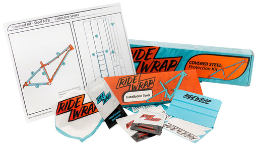 RideWrap Covered - MTB Steel Kit, Matte Clear
