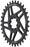 Wolf Tooth Direct Mount Chainring - 36t, SRAM Direct Mount, Drop-Stop B, For SRAM 8-Bolt Cranksets, 0mm Offset, Black