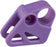 Wolf Tooth Gnarwolf Replacement Chainguide Head - Purple