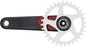 RaceFace Era Crankset - 165mm, Direct Mount, 136mm Spindle with CINCH Interface, Carbon, Red