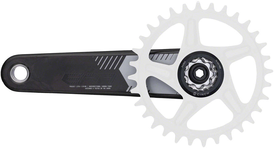Race Face ERA Crank Arms, No BB, 136 BB, 160mm, Black