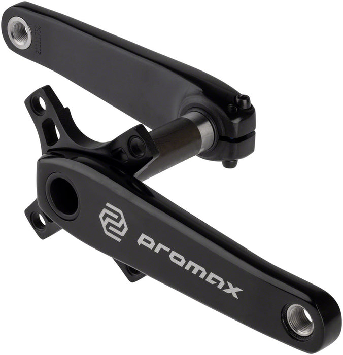 Promax HF-2 Crankset - 180mm, 24mm Spindle, 2-Piece, Black