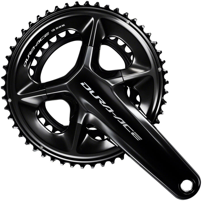 Shimano Dura-Ace FC-R9200 Crankset - 160mm, 12-Speed, 50/34t, Hollowtech II Spindle Interface, Black