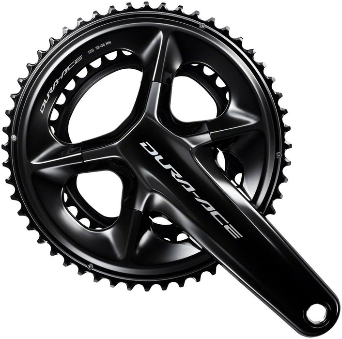 Shimano Dura-Ace FC-R9200 Crankset - 175mm, 12-Speed, 52/36t, Hollowtech II Spindle Interface, Black