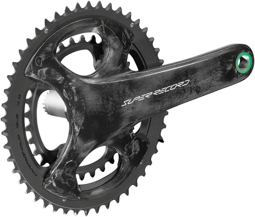 Campagnolo Super Record Wireless Crankset - 170mm, 12-Speed, 45/29t, Campy 121/88 Asym BCD, Ultra Torque Spindle, Carbon