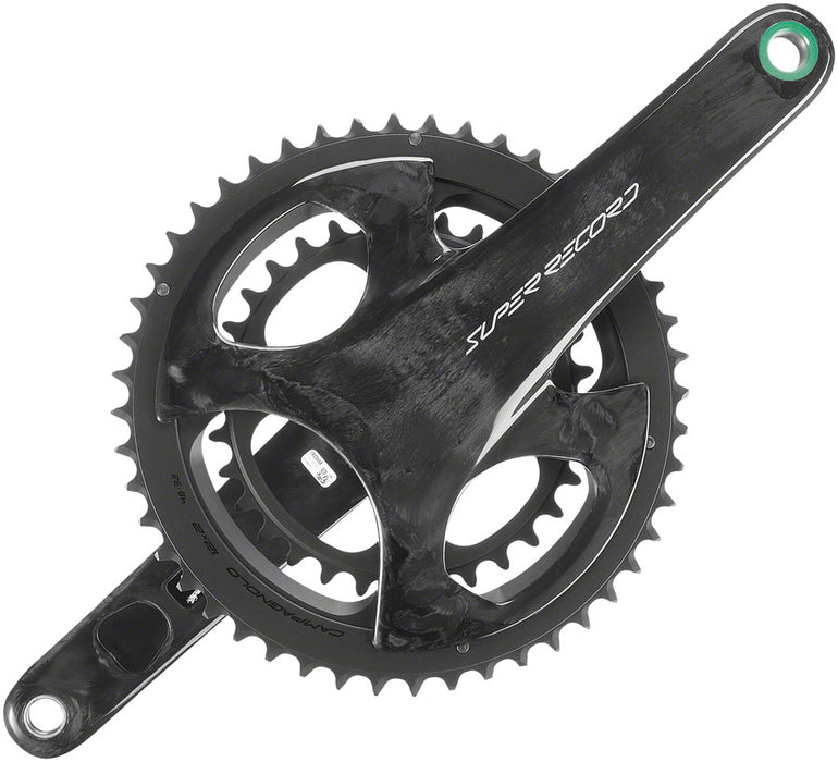 Campagnolo Super Record Wireless Crankset - 170mm, 12-Speed, 45/29t, Campy 121/88 Asym BCD, Ultra Torque Spindle, Carbon