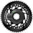 SRAM Force AXS 2x Power Meter Chainring Kit - 48/35t, 2x12-Speed, 8-Bolt, Direct Mount, Black, D2