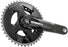 SRAM Force AXS Wide Power Meter Crankset - 165mm, 2x 12-Speed, 43/30t, 94 BCD, DUB Spindle Interface, Iridescent Gray, D2