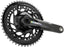 SRAM Force Crankset - 170mm, 2x 12-Speed, 48/35t, Direct Mount, DUB Spindle Interface, Iridescent Gray, D2