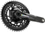 SRAM Force Crankset - 172.5mm, 2x 12-Speed, 46/33t, Direct Mount, DUB Spindle Interface, Iridescent Gray, D2