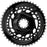 SRAM Force 2x Chainring Kit - 46/33t, 2x12-Speed, 8-Bolt, Direct Mount, Black, D2