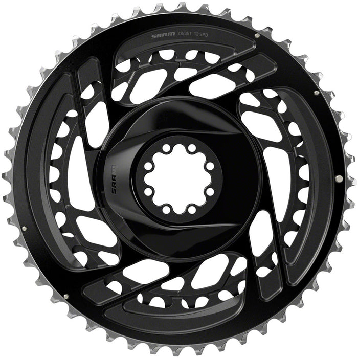 SRAM Force 2x Chainring Kit - 48/35t, 2x12-Speed, 8-Bolt, Direct Mount, Black, D2