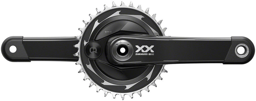 SRAM XX SL T-Type Eagle Transmission Power Meter Group - 165mm, 34t Chainring, AXS POD Controller, 10-52t Cassette, Rear Derailleur, Chain
