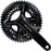 Shimano 105 FC-R7100 Crankset - 175mm, 12-Speed, 52/36t, 110 Asymmetric BCD, Hollowtech II Spindle Interface, Black