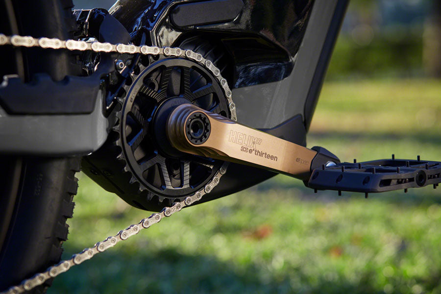 E*thirteen Helix Race Alloy e*spec Crank Bosch Gen4, 155mm, Black