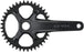 Shimano GRX FC-RX610-1 Crankset - 172.5mm, 12-Speed, 40t, 110 BCD, Hollowtech II Spindle Interface, Black