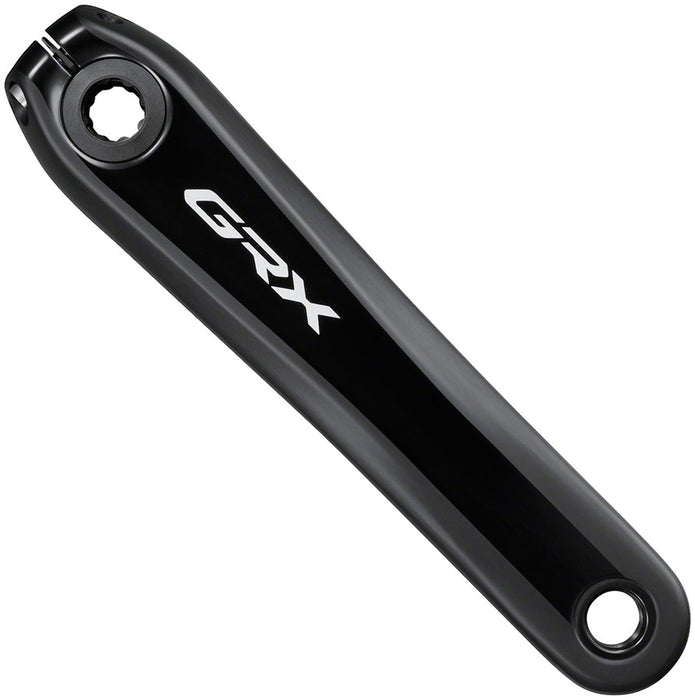 Shimano GRX FC-RX820-1 Crankset - 165mm, 12-Speed, 40t, Asymmetric110  BCD, Hollowtech II, Black