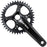 Shimano GRX FC-RX820-1 Crankset - 165mm, 12-Speed, 42t, Asymmetric110  BCD, Hollowtech II, Black