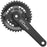 Shimano CUES FC-U4010-2B Crankset - 170mm, 9/10/11-Speed, 36/22t, Riveted, Hollowtech II Spindle Interface, CL 3mm Outboard,  Black