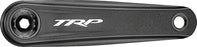 TRP CK-8070 DH Crankset - 165mm, 7-Speed, For 83mm DH Frame BB, DM CINCH Chainring Interface, 30mm Spindle, Sandblasted Black