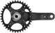Campagnolo EKAR Crankset - 172.5mm, 13-Speed, 38t, 123mm BCD, Campagnolo Ultra-Torque Spindle Interface, Carbon