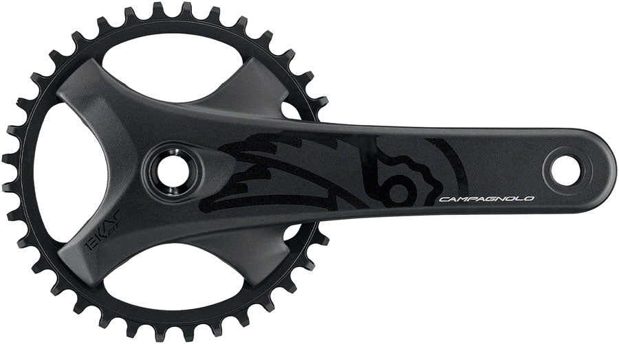 Campagnolo EKAR GT Crankset - 170mm, 13-Speed, 36t, 123mm BCD, Campagnolo Ultra-Torque Spindle Interface, Black