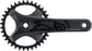Campagnolo EKAR GT Crankset - 175mm, 13-Speed, 38t, 123mm BCD, Campagnolo Ultra-Torque Spindle Interface, Black