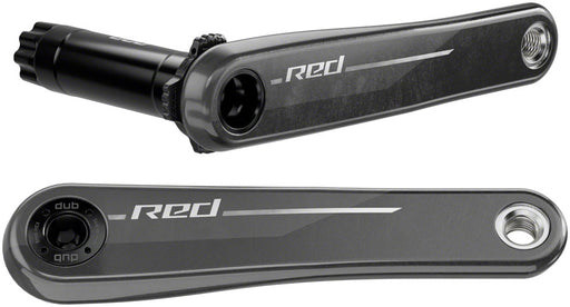 SRAM RED 1x XPLR Wide Crank Arm Assembly - 155mm, 13-Speed, 8-Bolt Direct Mount, DUB Spindle, Natural Carbon, E1