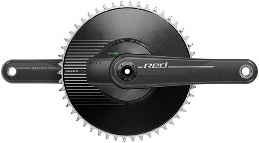 SRAM RED 1 AXS Power Meter Crankset -  170mm, 12-Speed, 50t Aero Chainring, 8-Bolt Direct Mount, DUB Spindle Interface, Natural Carbon, E1