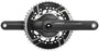 SRAM RED AXS Power Meter Crankset - 165mm, 2x 12-Speed, 48/35t, 8-Bolt Direct Mount, DUB Spindle Interface, Natural Carbon, E1