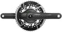 SRAM RED AXS Power Meter Crankset - 170mm, 2x 12-Speed, 46/33t, 8-Bolt Direct Mount, DUB Spindle Interface, Natural Carbon, E1