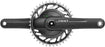 SRAM RED 1x XPLR AXS Power Meter Wide Crankset - 172.5mm, 13-Speed, 42t Threaded Mount, 8-Bolt PM Spider, DUB Spindle, Natural Carbon, E1