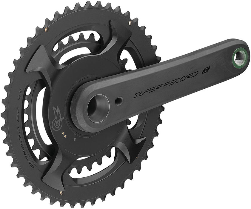 Campagnolo Super Record S Wireless Power Meter Crankset - 175mm, 12-Speed, 45/29t, Campy 121/88 Asym BCD, Ultra Torque Spindle, Carbon