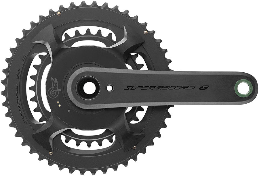 Campagnolo Super Record S Wireless Power Meter Crankset - 172.5mm, 12-Speed, 52/36t, Campy 121/88 Asym BCD, Ultra Torque Spindle, Carbon