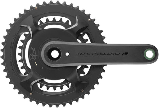 Campagnolo Super Record S Wireless Power Meter Crankset - 172.5mm, 12-Speed, 50/34t, Campy 121/88 Asym BCD, Ultra Torque Spindle, Carbon
