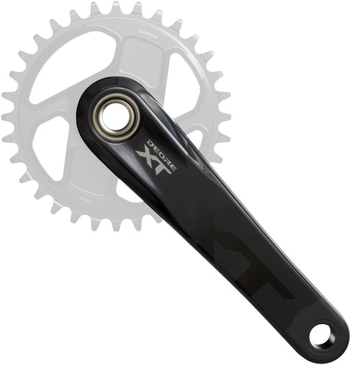 Shimano Deore XT FC-M8200 Crankset - 170mm, 1x, Direct Mount, Hollowtech II Hollow-Forged Crankarms, Black