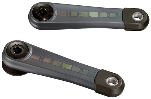 e*thirteen Helix Race Carbon e*spec  Crankset -  155mm, Fazua Ride 60, 21.5mm Offset, with Self Extractor, Black