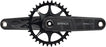 Samox Silver DH-1 Crankset - 160mm, 3-Bolt Direct Mount 34t Chainring, 28.99mm Aluminum Spindle, Black
