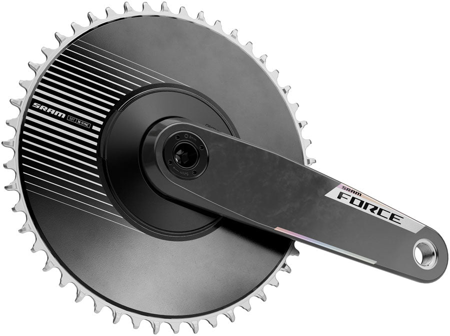 SRAM Force 1 Crankset - 172.5mm, 50t Aero Chainring, 12/13-Speed, 8-Bolt Direct Mount, DUB Spinde, Carbon, E1