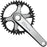 Shimano CUES FC-U6030-1 Crankset - 172.5mm, 9/10/11-Speed, 40t, Asymmetric 110 BCD, Silver