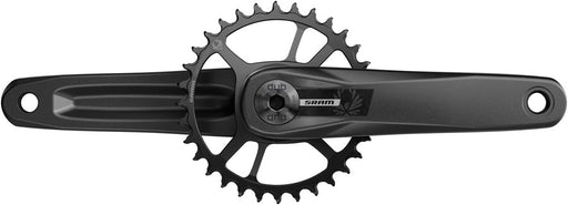 SRAM S200 Eagle Crankset - 175mm, 32t Steel Chainring, Aluminum Crankarms, DUB Wide Spindle, Black, 55mm Chainline, B1