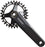 Shimano FC-MT520 Crankset - 165mm, 12-Speed, 30t, 55mm Chainline, Black