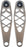 5DEV Titanium eBike Crankset - 157.5mm, For Bosch / TQ / 2025 Specialized Levo, Raw Ti