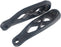 5DEV R-SPEC ETOR eBike Crankset - 165mm, 7075-T651 Aerospace Aluminum, For Fazua R60 Motor, Black