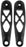 5DEV R-SPEC ETOR eBike Crankset - 165mm, 7075-T651 Aerospace Aluminum, For Fazua R60 Motor, Black