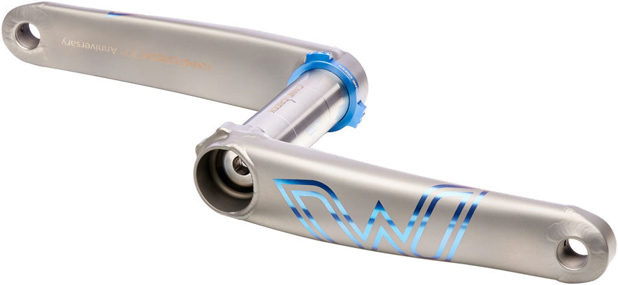 Cane Creek eeWings 30th Anniversary All-Road Titanium Crankset - 165mm, 8-Bolt Direct Mount, 30mm Spindle, Brushed Titanium