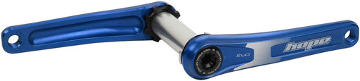 Hope Evo Crankset - 170mm, Direct Mount, 30mm Spindle, For 68/73mm Rear Spacing, Blue