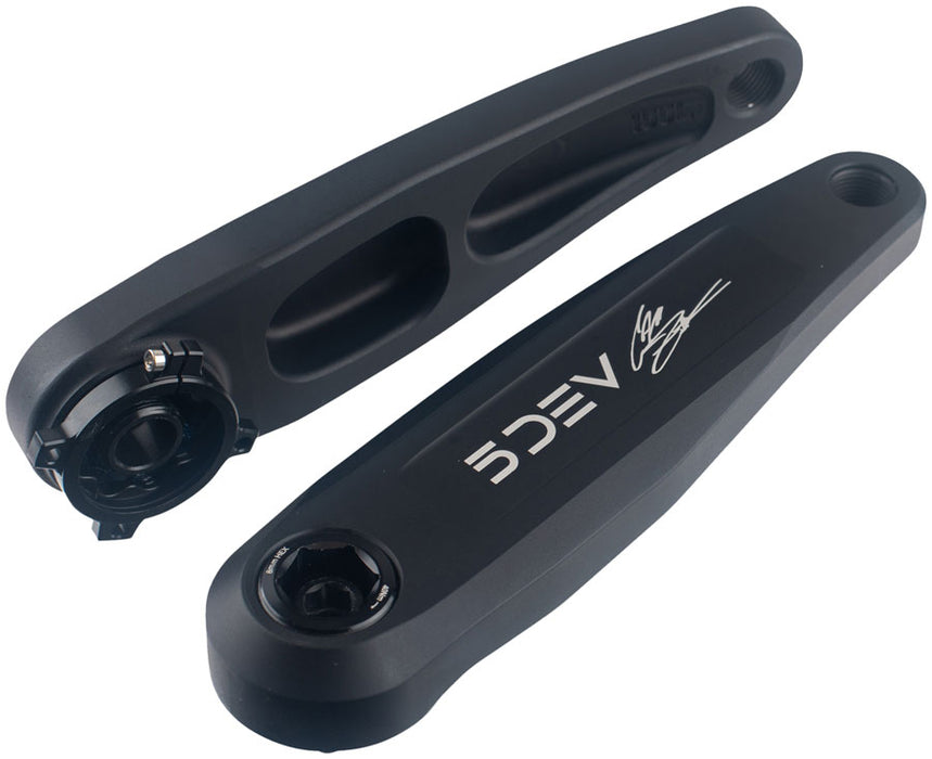 5DEV Cam Zink Signature Crankset - 150mm, 7075 Aluminum, 8-Bolt DM Chainring Interface, Black