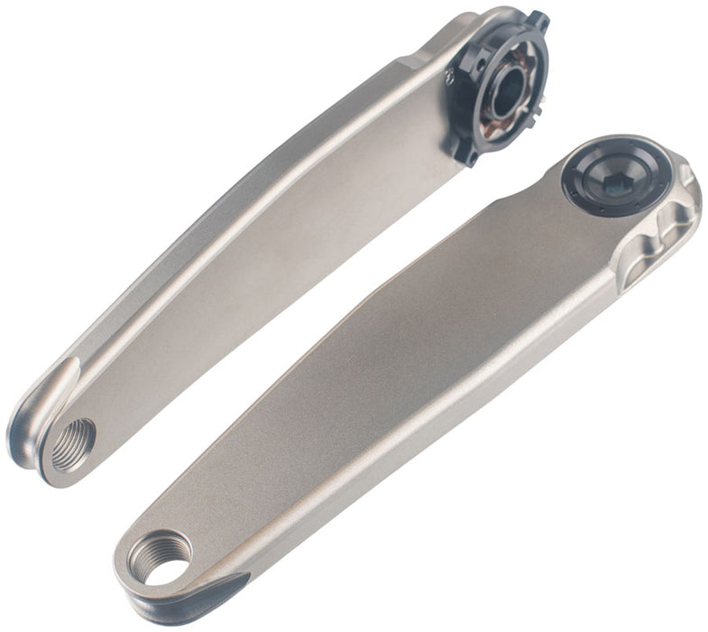 5Dev RGXC Ti Cranks, 165mm (No Spindle), Raw