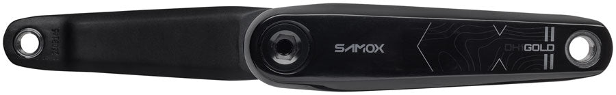 Samox Gold DH-1 Crankset - 160mm, 8-Bolt, Direct Mount, 28.99mm (DUB Type) Spindle, 56.5mm Chainline, Black